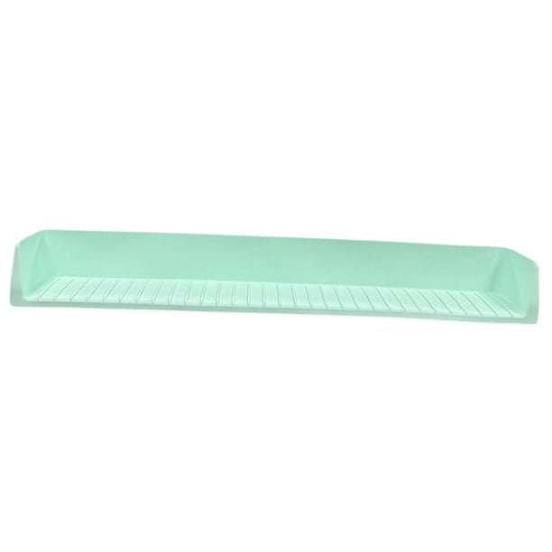 Protector contra salpicaduras para bañera, bandeja para juguetes, mantiene el orden, fácil de instalar, fijación segura Verde