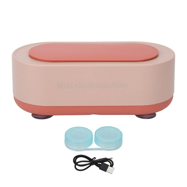 Limpiador ultrasónico de gafas, limpiador ultrasónico recargable 360 limpiador ultrasónico pequeño limpiador ultrasónico de joyas fiel a su promesa