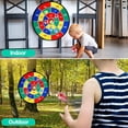 thumbnail image 5 of Casewin Dart Toys for Kids, Double Sided Safe Dart Board for Kids with 16 Sticky Balls and 28.7 Inches Dartboard, Best Outdoor Indoor Sports Family Party Toys Game Gifts for Boys Girls Chil, 5 of 6