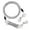 Silver, variant on Pet Outdoor Dog Tie Out 8m Long Leash with Spring and Swivel Heavy Duty Runner Chain for Yard Camping Safe Outdoor Pet Restraint 1pc