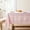 Pink Plaid, variant on 6 Pack Ivory Round Tablecloths 120 Inch - Circle Bulk Linen Polyester Fabric Washable Table Cloth Cover for Wedding Reception Banquet Birthday Party Buffet Restaurant