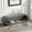 Gray, variant on Resenkos 52.17 Inch Wide Upholstered Chenille Bench, Modern Accent Bench with Storage for Bedroom, Dining Room and Entryway, Beige