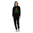 thumbnail image 2 of Christmas Sweater and Sweatpants - Sweatsuits 2Pcs Sets for Women Mens Xmas Sweatshirt and Jogger - Christmas Suit Set Super Soft High Quality - Let's Get Lit, 2 of 6