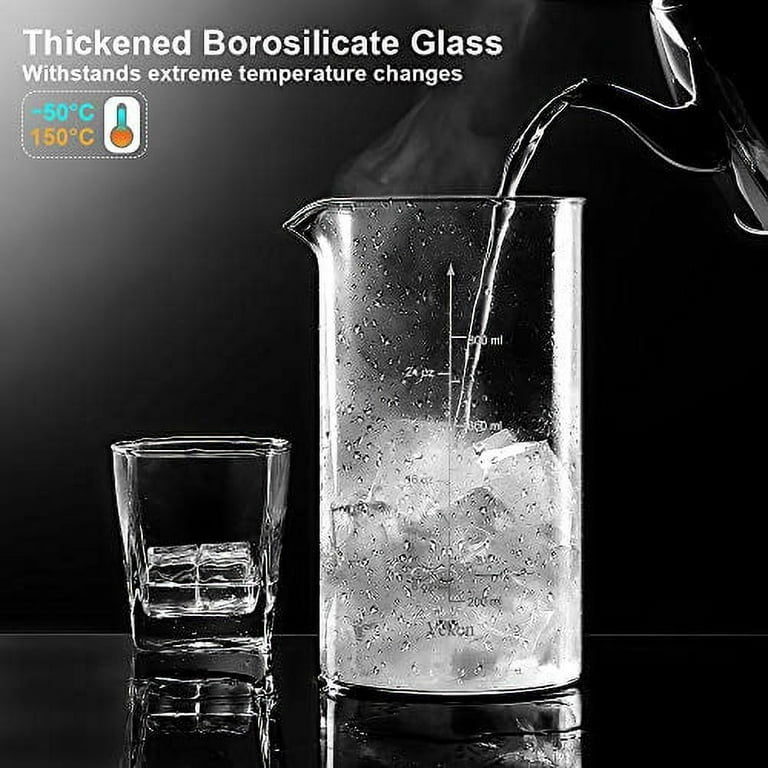 Yield Borosilicate Glass French Press — Aggregate Supply