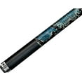 thumbnail image 1 of Lucasi LUX37 Limited Edition Pool Cue Black W/ Snakeskin Embossed Leather Wrap, 1 of 2