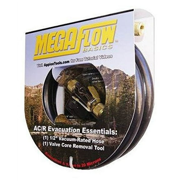 Appion MGABAS Mega Flow Basics 1/2" Hose Evacuation Kit