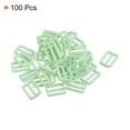 thumbnail image 3 of 5/8 Inch Tri-Glide Slide Buckles Webbing Strap Fastener, Mint Green, 100 Pack, 3 of 5