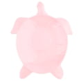 thumbnail image 2 of Vajilla de plástico melamina Macarena tortuga Rosa Plato de bocadillos, 2 of 8