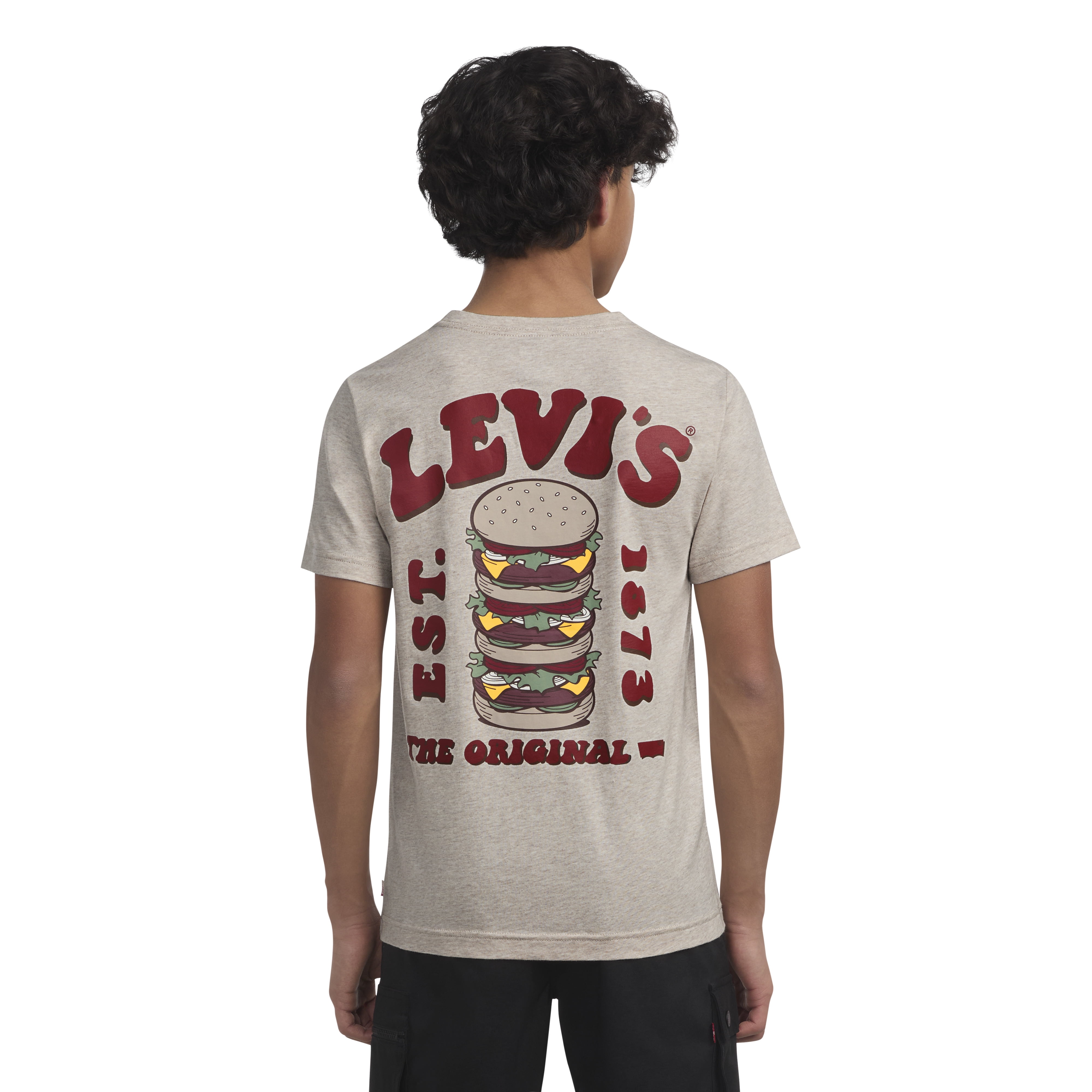 Levi's Little and Big Boys Graphic Tee with Short Sleeves, Sizes 4-20