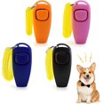 thumbnail image 1 of Silbato y clicker para adiestramiento canino, Clickers para perros, Adiestramiento con clicker, Silbato ultrasónico para perros para adiestrar y controlar los ladridos, Clicker y silbato 2 en 1, Paque, 1 of 5