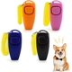 thumbnail image 1 of Silbato y clicker para adiestramiento canino, Clickers para perros, Adiestramiento con clicker, Silbato ultrasónico para perros para adiestrar y controlar los ladridos, Clicker y silbato 2 en 1, Paque, 1 of 5