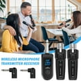 thumbnail image 3 of 2.4G Wireless Microphone Transmitter for Instruments and Karaoke Long Range and Rechargeable Battery, 3 of 7