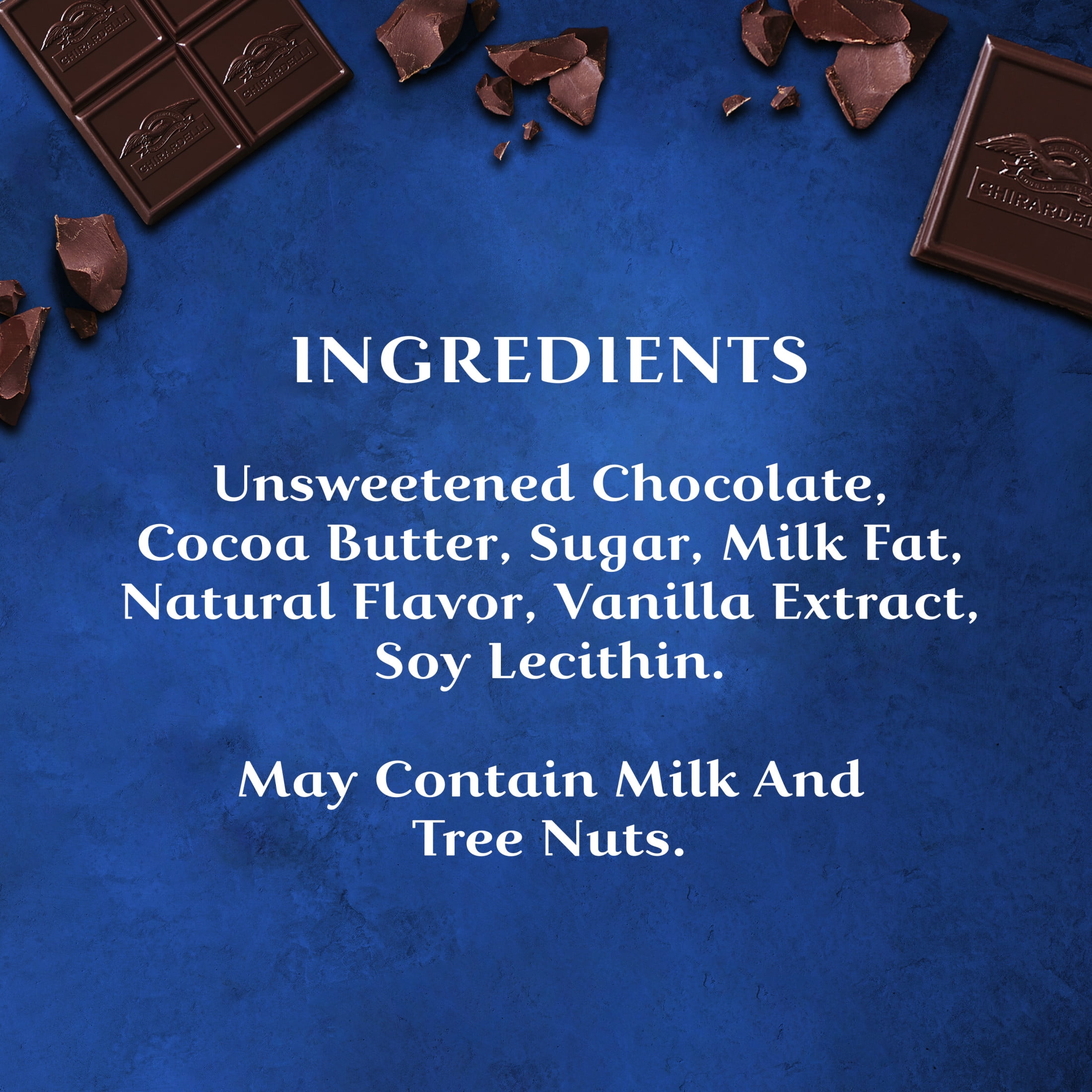 GHIRARDELLI Intense Dark Chocolate Squares, 86% Cacao, 4.12 oz Bag