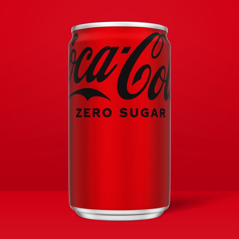 Coca-Cola Zero Sugar Mini Cans, 7.5 fl oz, 10 Pack photo 2