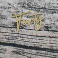 thumbnail image 5 of Adorno para tartas Snvpnyd Gold Acrylic Forty para 40 cumpleaños, 5 of 5