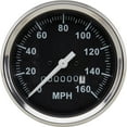 thumbnail image 2 of 5-Gauge Set Complete Kit: 3-3/8" Mechanical Speedometer, 2-1/16" Component Gauges with Black Face, White Pointer & Chrome Bezel, Includes Tubing, Adapters, Fuel Level Sender, 2 of 11