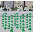 thumbnail image 5 of St Patrick's Day Garlands Saint Patricks Day Banners Shamrock Banners Irish Decorations Green Lucky Hanging Ornaments Clover Garlands 29FT, 5 of 6