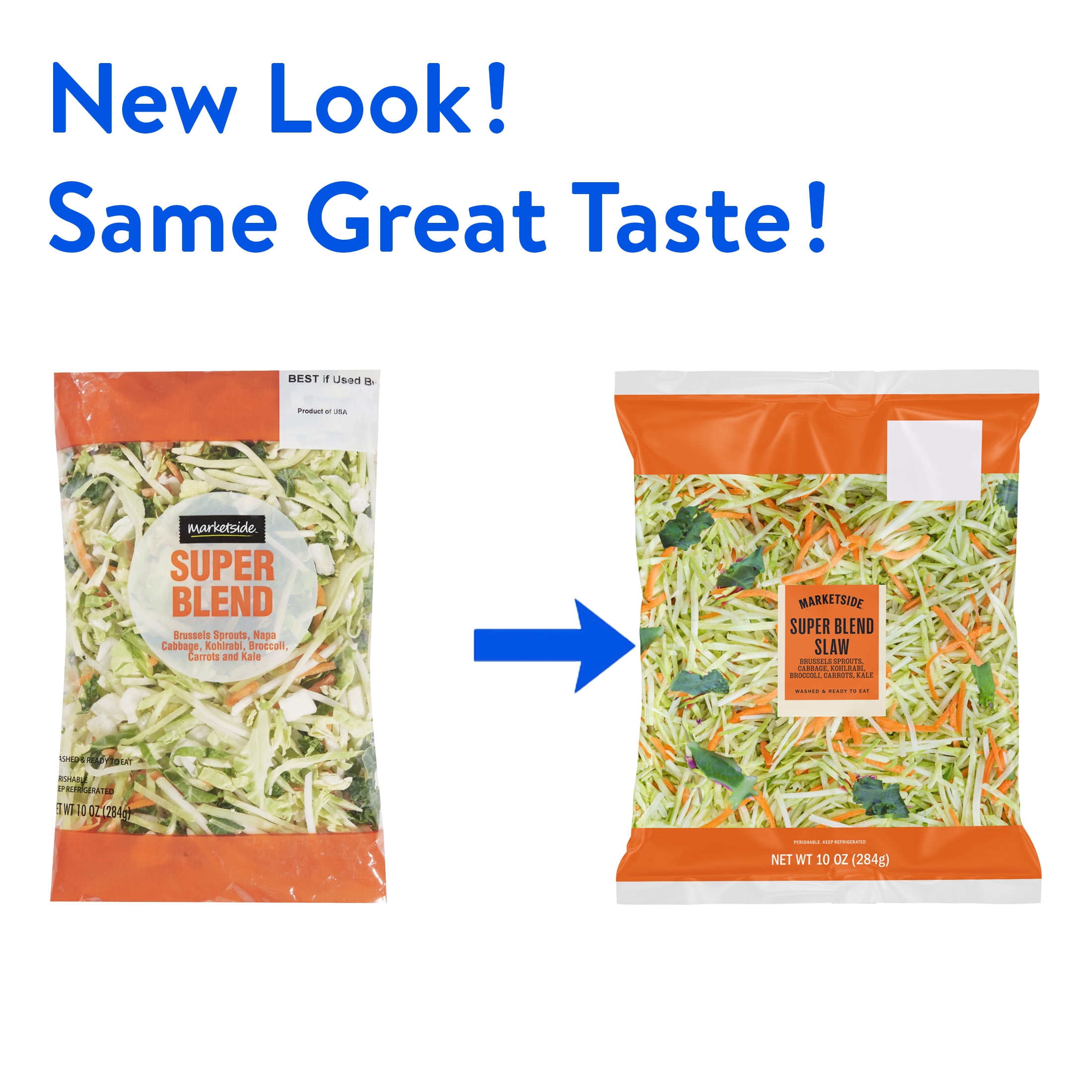 Marketside Super Blend Packaged Salad, 10 oz Bag (Fresh)