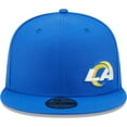thumbnail image 2 of Men's New Era Royal Los Angeles Rams  Flawless 59FIFTY Fitted Hat, 2 of 6
