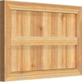 thumbnail image 2 of 26 7/8"W X 18"H Timbercraft Five 5 3/8" Boards Framed Board-N-Batten Shutters, Rough Sawn Western Red Cedar (Per Pair), 2 of 13