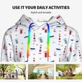 thumbnail image 4 of Disketp Nautical Lighthouse Sailboat Womens Casual Hoodies Crew Neck Long Sleeve Sweatshirts Pullover Tops-X-Large, 4 of 7