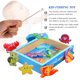 thumbnail image 2 of 4 unids de madera de pesca magnética de madera Rodilla de pesca de madera para niños Kindergarten, 2 of 5