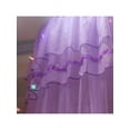 thumbnail image 2 of Catlerio Child Star Polyester Asymmetrical Bed Canopy, Crib/Full/Queen/Twin, Purple, 2 of 6