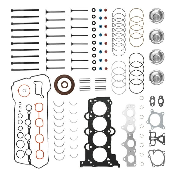 Maxpeedingrods Engine Overhaul Pistons Gaskets Rebuild Kit for Hyundai Accent Kia Rio G4FD 1.6L