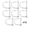 thumbnail image 2 of fastboy 8pieces Round Arch Wire Lock Pin For Secure Towing In Garden Heavy Duty Lynch Pin Trailer Hitch Lock 6*70, 2 of 6