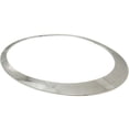 thumbnail image 4 of for 2007-2015 R55 R56 R57 R58 R59 ABS Chrome Silver Headlight Trim Ring 51137149905, 4 of 5