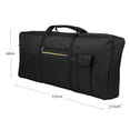 thumbnail image 4 of Portable 76 Key Electronic Piano Keyboard Gig Bag Carrying Bag Storage Holder Case 420D Cloth, 4 of 6
