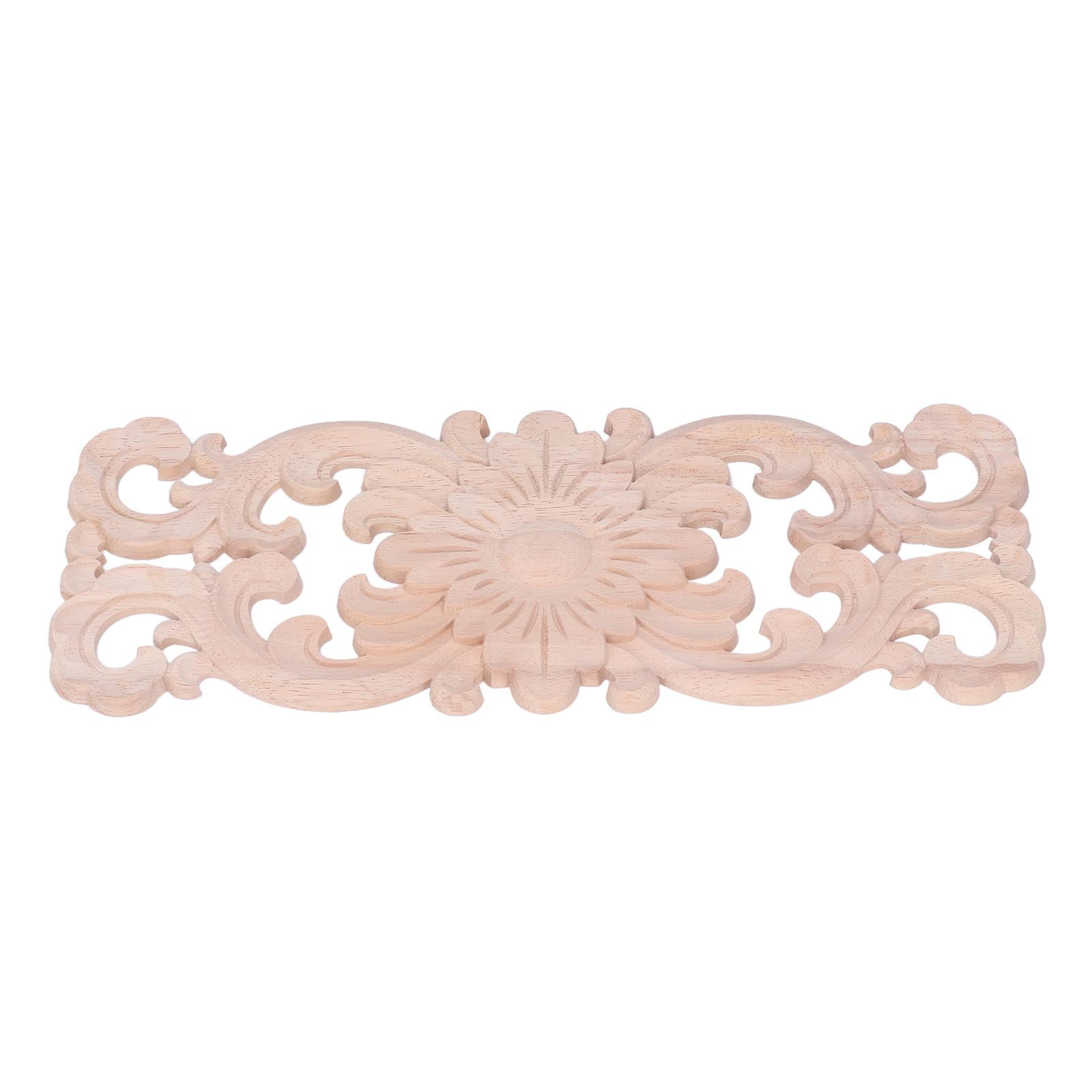 Wooden Appliques, Furniture Appliques Vintage Style Rubber Wood