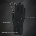 thumbnail image 6 of Winter Gloves For Men Women, Cold Weather Warm Touchscreen Glove Unisex - Non - slip Grip - Elastic Cuff - Knit Stretchy, 6 of 8