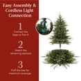thumbnail image 4 of Árbol de Navidad Best Choice Products Aspen 1,4 m 750 Puntas, 4 of 7