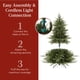 thumbnail image 4 of Árbol de Navidad Best Choice Products Aspen 1,4 m 750 Puntas, 4 of 7