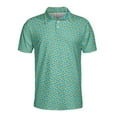 thumbnail image 2 of Funny Cactus and Tequila Golf Men's Polo Shirt S-5XL, 2 of 5