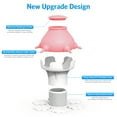 thumbnail image 5 of Cat Feeder, 300ml Kitty Puppy Milk Feeder Puppy Nursing Station Puppy Milk Bottle with 5 Nipple Puppy Feeder for Kittens Puppy Rabbits Pink, 5 of 10
