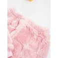 thumbnail image 6 of TiaoBug Kids Girls Boys Winter Thicken Warm Flannel Thermal Underwear Set Pink 9-10, 6 of 7