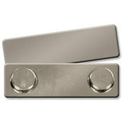 Magnetic Name Badge Tag Fastener Holders Pk/10