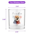 thumbnail image 5 of Freedom Pomeranian on Independence Day 4th of July 11oz Whiskey Glass Mug Pom Dog Lover Gifts Whiskey Cocktail Glasses Cup - 01005, 5 of 5