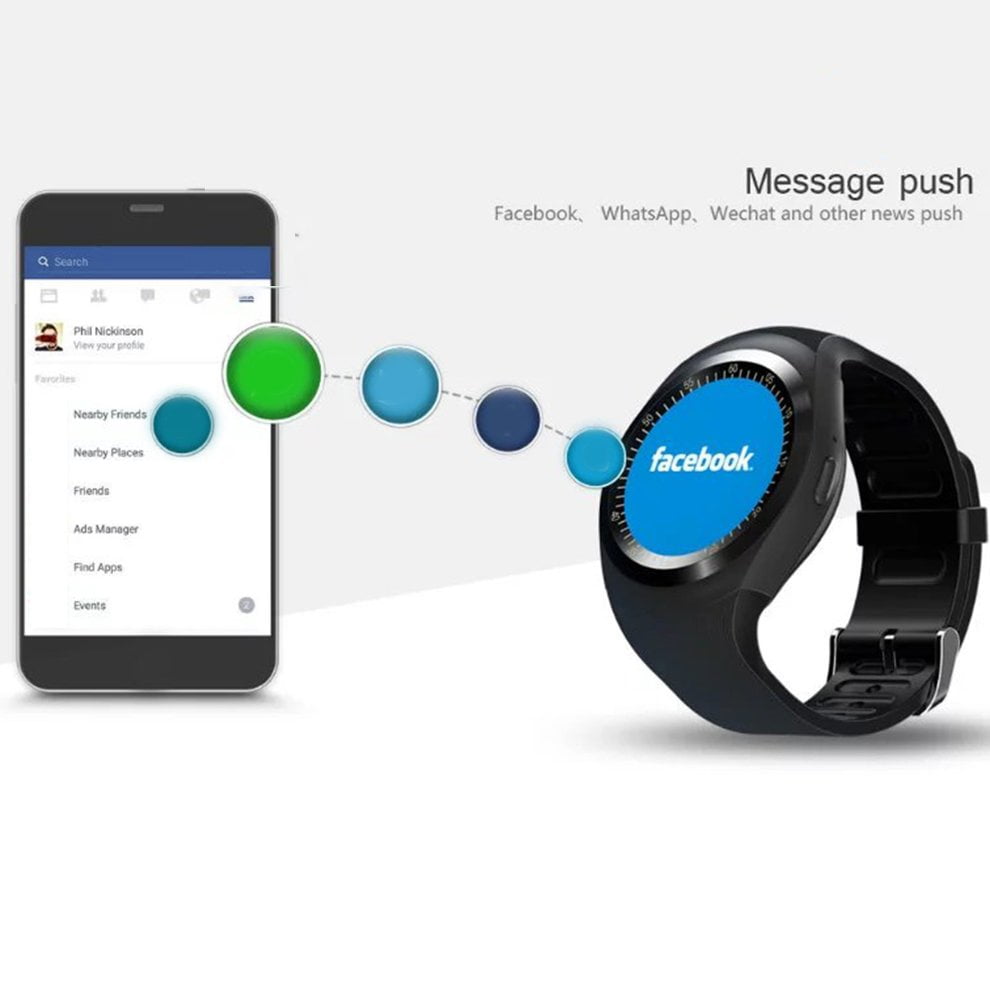 Y1 Smart Watch Android Mobile Phone Call Long Standby Fashion Sports Watch Walmart