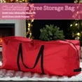 thumbnail image 6 of Rolling Christmas Tree Storage Bag - Fits 4Ft Artificial Trees - Oxford Fabric Waterproof Christmas Tree Bag For Storage Box For Xmas, 6 of 6