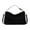 Black, variant on Trendy Women's Suede Zipper Shoulder Bag Solid Color Handbag for Everyday Use Stylish Versatile Fashion Accessory