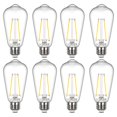 thumbnail image 1 of Bombilla LED Sigalux Edison ST58, filamento transparente, 6 W, 400 lm, 2700 K, 1 of 9