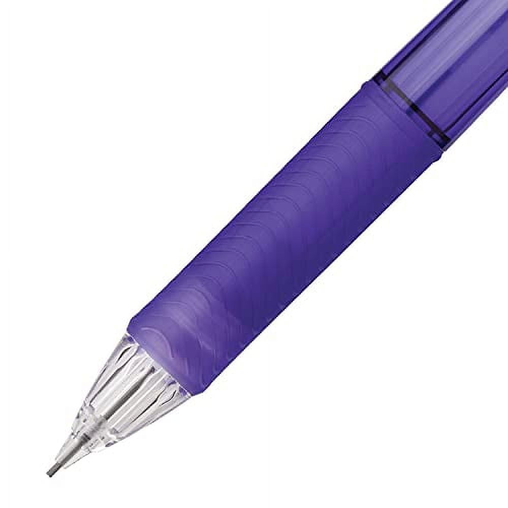 Pentel EnerGize X Mechanical Pencil 0 7mm Violet Barrel Box of 12 PL107V
