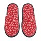 thumbnail image 1 of Balery Hohoho Pantuflas de Casa de Felpa Silenciosas con Diseño Estampado, Zapatillas Cómodas Antideslizantes de Algodón para Interior-Medium, 1 of 8