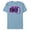 Ocean Blue, variant on Descendants 3 Carlos Mal Jay Evie Wickedly Cool - Short Sleeve Blended T-Shirt for Adults -Customized-Purple