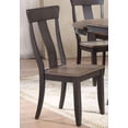 thumbnail image 5 of 5-Piece Deco Panel Wood Dining Set in Gray/Black Stone, 5 of 5