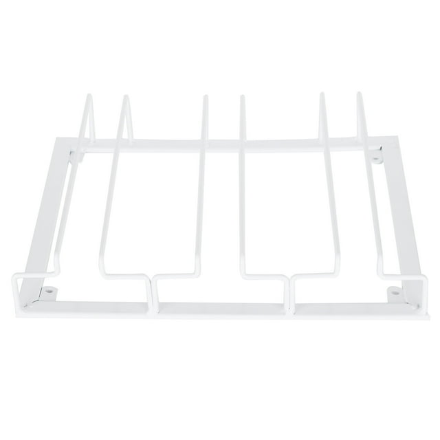 Estante para Copas de Vino - Estante para Copas de Vino Debajo del Gabinete Soporte para Copas de Hierro Colgador de Almacenamiento Organizador de Metal para Bar Cocina 3 Filas ANGGREK Otros