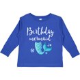 thumbnail image 3 of Inktastic Birthday Mermaid Girls Party Girls Long Sleeve Toddler T-Shirt, 3 of 5